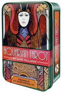 Aquarian Tarot in tin box (Таро Водолія в жерстяній коробці)