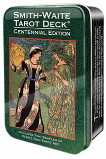 Smith-Waite Tarot Centennial Edition in tin box (Сміт-Уейт Столітнє видання у жерстяній коробці)