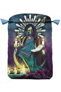 Мешочек для таро Santa Muerte Skull (Святая Смерть Череп)